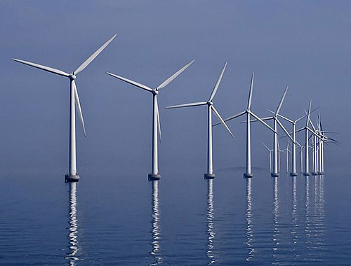 Ветряная электростанция. Фото с сайта http://ru.wikipedia.org