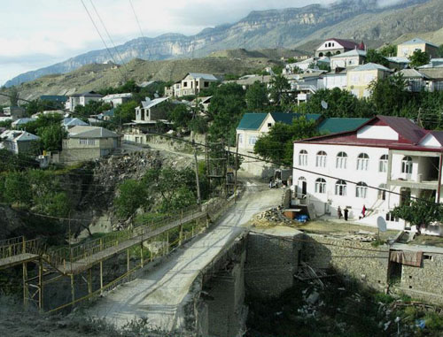 Селение Хаджалмахи Левашинского района. Дагестан. Фото http://www.odnoselchane.ru/