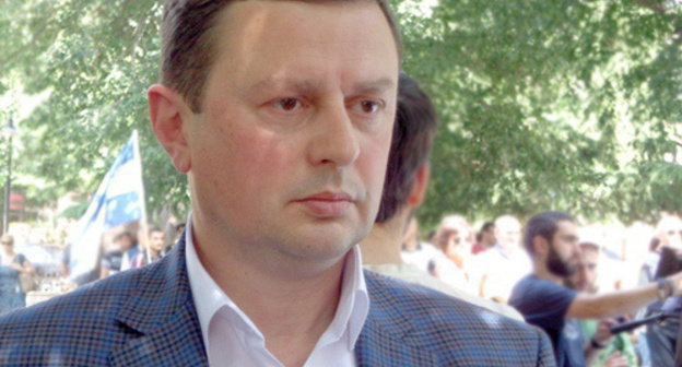 Дмитрий Лорткипанидзе. Фото Инны Кукуджановой для "Кавказского узла"
