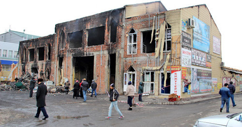 Рынок "Беркат" после КТО. Грозный, 5 декабря 2014 г. Фото Магомеда Магомедова для "Кавказского узла" Рынок "Беркат" после КТО. Грозный, 5 декабря 2014 г. Фото Магомеда Магомедова для "Кавказского узла"