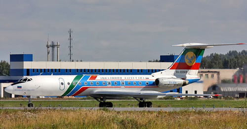 Самолет Дагестанских авиалиний Tу-134B-3. Фото: Igor Dvurekov http://commons.wikimedia.org/ Самолет Дагестанских авиалиний Tу-134B-3. Фото: Igor Dvurekov http://commons.wikimedia.org/