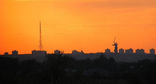 Вид на Волгоград. Фото Вячеслава Ященко для "Кавказского узла"