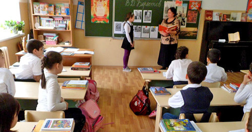 В одной из школ Дагестана. Фото http://flnka.ru/ В одной из школ Дагестана. Фото http://flnka.ru/