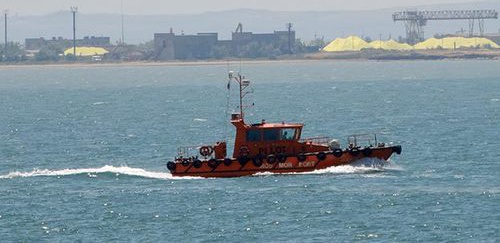 Судно в Керченском проливе. Фото Нины Тумановой для "Кавказского узла" Судно в Керченском проливе. Фото Нины Тумановой для "Кавказского узла"