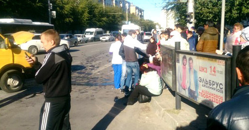 На месте ДТП. Волгоград, 13 октября 2015 г. Фото http://bloknot-volgograd.ru/ На месте ДТП. Волгоград, 13 октября 2015 г. Фото http://bloknot-volgograd.ru/