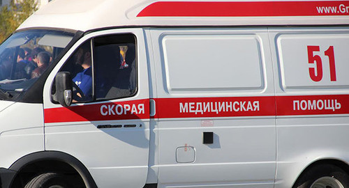 Карета Скорой помощи в Грозном. Фото Магомеда Магомедова для "Кавказского узла" Карета Скорой помощи в Грозном. Фото Магомеда Магомедова для "Кавказского узла"