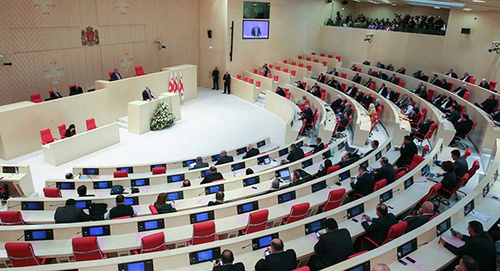 Парламент Грузии. Фото: © facebook.com/Margvelashvili.