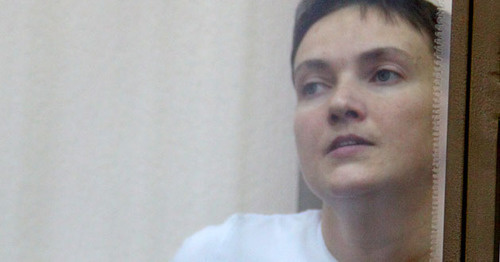 Надежда Савченко в Донецком городском суде, 2 февраля 2016 года. Фото Константина Волгина для "Кавказского узла"
Надежда Савченко в Донецком городском суде, 2 февраля 2016 года. Фото Константина Волгина для "Кавказского узла"