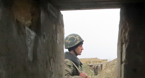 На боевых позициях в зоне карабахского конфликта. Нагорный Карабах. Фото Алвард Григорян для "Кавказского узла" На боевых позициях в зоне карабахского конфликта. Нагорный Карабах. Фото Алвард Григорян для "Кавказского узла"