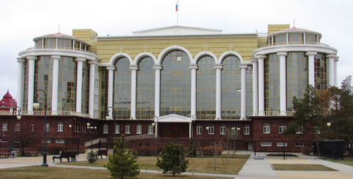 Здание суда Астраханской области. Фото Вячеслава Ященко для "Кавказского узла" Здание суда Астраханской области. Фото Вячеслава Ященко для "Кавказского узла"