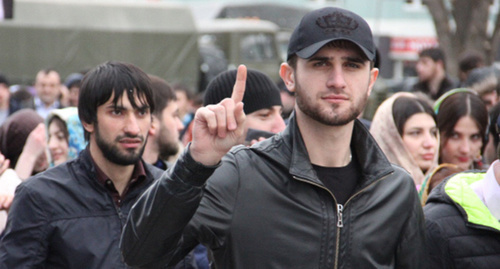 Участники митинга в Грозном, март 2015. Фото Магомеда Магомедова для "Кавказского узла" Участники митинга в Грозном, март 2015. Фото Магомеда Магомедова для "Кавказского узла"