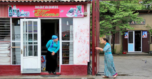 Магазин в Хасавюрте. Фото Магомеда Магомедова для "Кавказского узла" Магазин в Хасавюрте. Фото Магомеда Магомедова для "Кавказского узла"