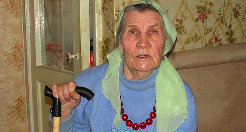 Ветеран Великой Отечественной войны Лидия Петрова. Фото Вячеслава Ященко для "Кавказского узла" Ветеран Великой Отечественной войны Лидия Петрова. Фото Вячеслава Ященко для "Кавказского узла"