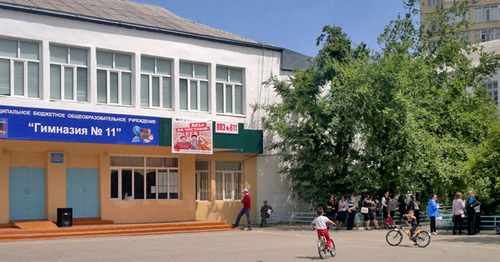 Гимназия №11 в Махачкале. Фото Расула Магомедова для "Кавказского узла" Гимназия №11 в Махачкале. Фото Расула Магомедова для "Кавказского узла"