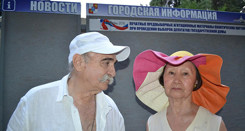 Клара Дончи-оол с супругом. Фото Светланы Кравченко для "Кавказского узла" Клара Дончи-оол с супругом. Фото Светланы Кравченко для "Кавказского узла"