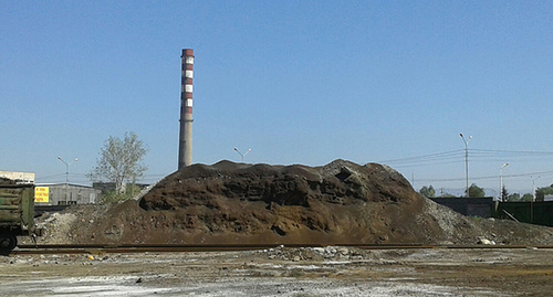 Производственные отходы предприятия "Электроцинк" Фото Эммы Марзоевой для "Кавказского узла" Производственные отходы предприятия "Электроцинк" Фото Эммы Марзоевой для "Кавказского узла"