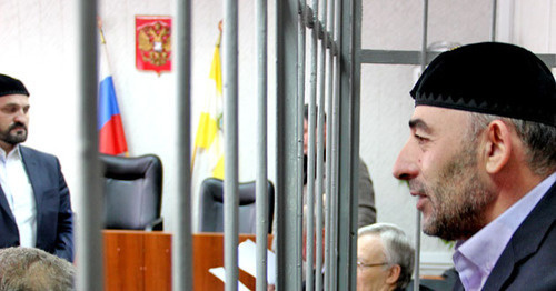 Имам Кисловодска Курман-Али Байчоров во время заседания суда. Сентябрь 2014 г. Фото Магомеда Магомедова для "Кавказского узла" Имам Кисловодска Курман-Али Байчоров во время заседания суда. Сентябрь 2014 г. Фото Магомеда Магомедова для "Кавказского узла"