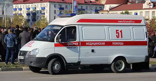 Машина скорой помощи. Грозный. Фото Магомеда Магомедова для "Кавказского узла" Машина скорой помощи. Грозный. Фото Магомеда Магомедова для "Кавказского узла"