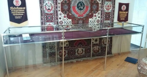 Помещение музея после кражи экспонатов. Фото предоставлено "Кавказскому узлу" сотрудниками музея Помещение музея после кражи экспонатов. Фото предоставлено "Кавказскому узлу" сотрудниками музея