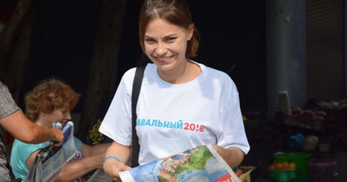 Волонтер штаба Навального в Краснодаре. Фото: "Вконтакте" Команда Навального | Краснодар Волонтер штаба Навального в Краснодаре. Фото: "Вконтакте" Команда Навального | Краснодар