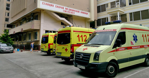 Cтанция станции скорой помощи в Сочи. 21 июля 2017 года, Сочи. Фото Светланы Кравченко для "Кавказского узла". Cтанция станции скорой помощи в Сочи. 21 июля 2017 года, Сочи. Фото Светланы Кравченко для "Кавказского узла".