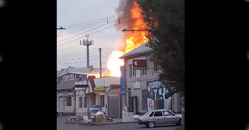 Взрыв на АЗС в Нальчике. 26 июля 2017 г. Фото: imurtazaev https://www.youtube.com/watch?v=1ROoOvMirX8 Взрыв на АЗС в Нальчике. 26 июля 2017 г. Фото: imurtazaev https://www.youtube.com/watch?v=1ROoOvMirX8