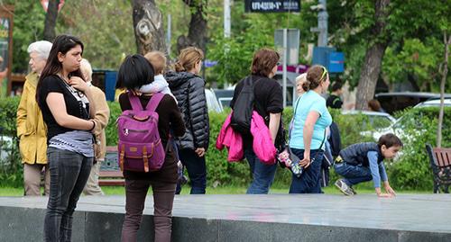В парке Еревана. Фото Армине Мартирсоян для "Кавказского узла" В парке Еревана. Фото Армине Мартирсоян для "Кавказского узла"