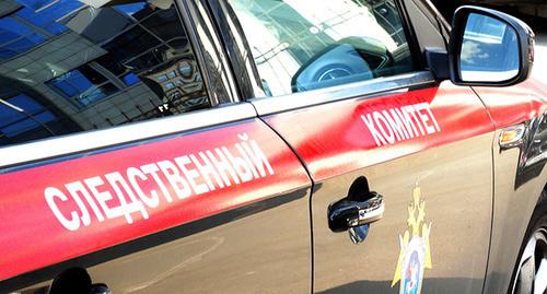 Надпись на автомобиле "Следственный комитет". Фото Нины Тумановой для "Кавказского узла" Надпись на автомобиле "Следственный комитет". Фото Нины Тумановой для "Кавказского узла"