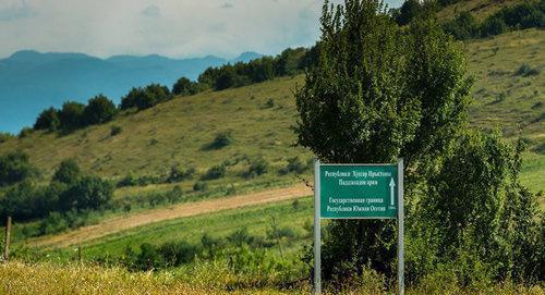 Граница. Фото © Sputnik / Алексей Ковалев
http://sputnik-ossetia.ru/South_Ossetia/20170801/4601288.html