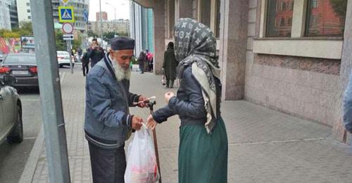 Акция Союза ногайской молодежи. 1 октября 2017 г. Фото предоставлено Эдуардом Шешеновым

