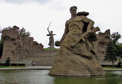 Мемориальный комплекс на Мамаевом кургане. Фото Вячеслава Ященко для "Кавказского узла" Мемориальный комплекс на Мамаевом кургане. Фото Вячеслава Ященко для "Кавказского узла"