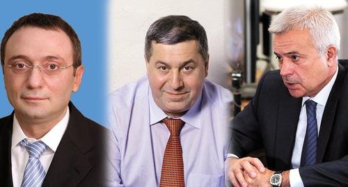 Сулейман Керимов, Михаил Гуцериев,  Вагит Алекперов. Фото https://ru.wikipedia.org/wiki/Керимов,Пресс-служба ОАО НК "РуссНефть"http://kremlin.ru/catalog/persons/87/events/19396/photos/17381
 