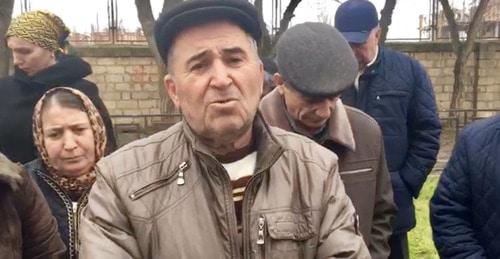Отец пропавшего Гасанбек Шихахмедов. 11 февраля 2018 г. Фото Патимат Махмудовой для "Кавказского узла" Отец пропавшего Гасанбек Шихахмедов. 11 февраля 2018 г. Фото Патимат Махмудовой для "Кавказского узла"