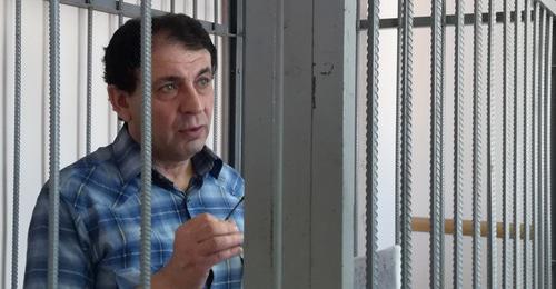Юрий Гольдер в суде, июнь 2018 г. Фото Татьяны Филимоновой для "Кавказского узла" Юрий Гольдер в суде, июнь 2018 г. Фото Татьяны Филимоновой для "Кавказского узла"