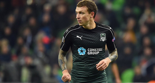 Павел Мамаев. Кадр из видео пользователя FC Krasnodar | ФК Краснодар https://www.youtube.com/watch?v=-ZYv6iBDObk
