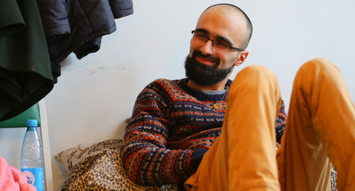 Политзаключенный Орхан Бахышлы присоединился к голодовке в поддержку политзаключенных в Азербайджане 15.01.2019. Фото Азиза Каримова для "Кавказского узла"