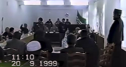 Заседание Парламента ЧРИ 1999 года. Фото: кадр видео ЧГТРК "Грозный" Эксклюзивная съемка заседания Парламента ЧРИ 1999 года
https://www.youtube.com/watch?time_continue=23&v=S0BtM_aoTAs
Заседание Парламента ЧРИ 1999 года. Фото: кадр видео ЧГТРК "Грозный" Эксклюзивная съемка заседания Парламента ЧРИ 1999 года
https://www.youtube.com/watch?time_continue=23&v=S0BtM_aoTAs