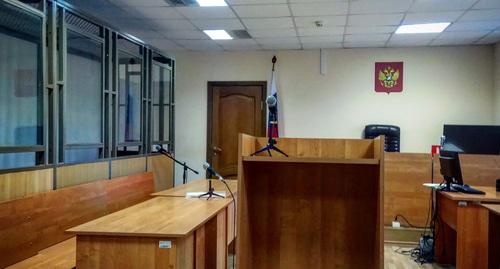Зал заседаний Октябрьского районного суда Ростова-на-Дону. Фото Константина Волгина для "Кавказского узла"
