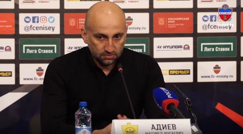 Магомед Адиев. Фото: скриншот с видео на канале в Youtube Футбольный клуб "Енисей" https://www.youtube.com/watch?v=fk-Lt-_w_m8