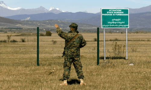 Граница Южной оСетии и Грузии. Фото 
United States of America, Department of State
Миссия США при ОБСЕ https://osce.usmission.gov/ru/%