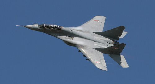 МиГ-29. Фото Coert van Breda https://ru.wikipedia.org/wiki/%D0%9C%D0%B8%D0%93-29#/media/%D0%A4%D0%B0%D0%B9%D0%BB:Hungarian_Air_Force_Mikoyan-Gurevich_MiG-29UB_Fulcrum-B.jpg МиГ-29. Фото Coert van Breda https://ru.wikipedia.org/wiki/%D0%9C%D0%B8%D0%93-29#/media/%D0%A4%D0%B0%D0%B9%D0%BB:Hungarian_Air_Force_Mikoyan-Gurevich_MiG-29UB_Fulcrum-B.jpg