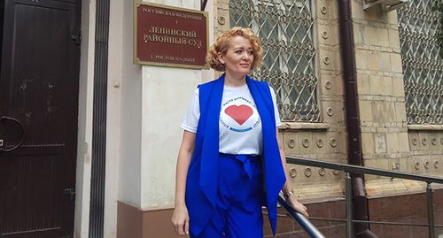 Анастасия Шевченко. Фото Константина Волгина для "Кавказского узла" Анастасия Шевченко. Фото Константина Волгина для "Кавказского узла"