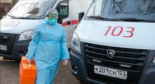 Врач скорой помощи. Фото:  admkrai.krasnodar.ru
