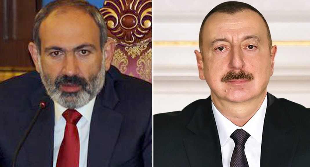 Никол Пашинян, Ильхам Алиев. Фото Тиграна Петросяна, пресс-служба президента Азербайджана President.az Никол Пашинян, Ильхам Алиев. Фото Тиграна Петросяна, пресс-служба президента Азербайджана President.az