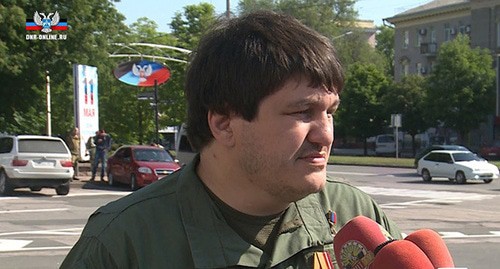 Ахра Авидзба. Фото: скриншот видео "
Министерство информации ДНР" https://www.youtube.com/watch?v=kHyGYFrXvgs