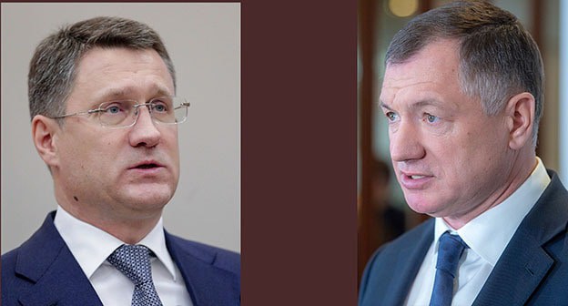 Александр Новак (слева) и Марат Хуснуллин. 
Коллаж "Кавказского узла" Фото: duma.gov.ru Mos.ru