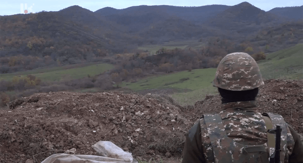 Армянские позиции. Фото Artsakh Publiс TV
