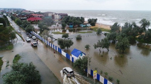 Подтопление на Кубани. Фото: Пресс-служба МЧС по Краснодарскому краю Подтопление на Кубани. Фото: Пресс-служба МЧС по Краснодарскому краю
