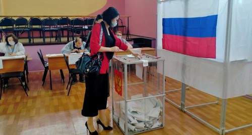 Выборы в госдуму 17.09.2021. Фото Алены Садовской для "Кавказского узла" Выборы в госдуму 17.09.2021. Фото Алены Садовской для "Кавказского узла"