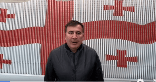 Стоп-кадр видео, опубликованного на странице Михаила Саакашвили в Facebook 27.09.21, https://fb.watch/8jaaOTeSGP/ Стоп-кадр видео, опубликованного на странице Михаила Саакашвили в Facebook 27.09.21, https://fb.watch/8jaaOTeSGP/